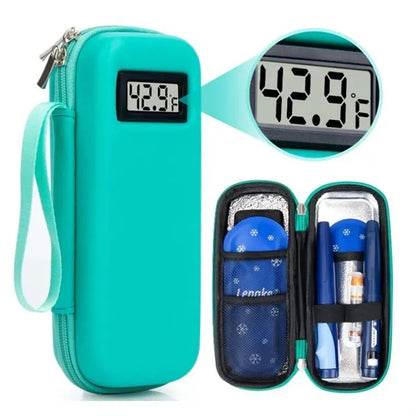 Insulin Cooler Travel Case with Temperature Display