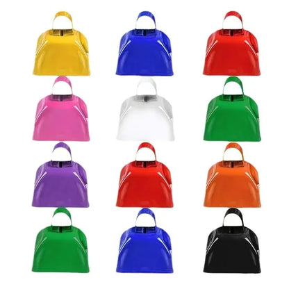 Customizable Steel Cowbells with Handle