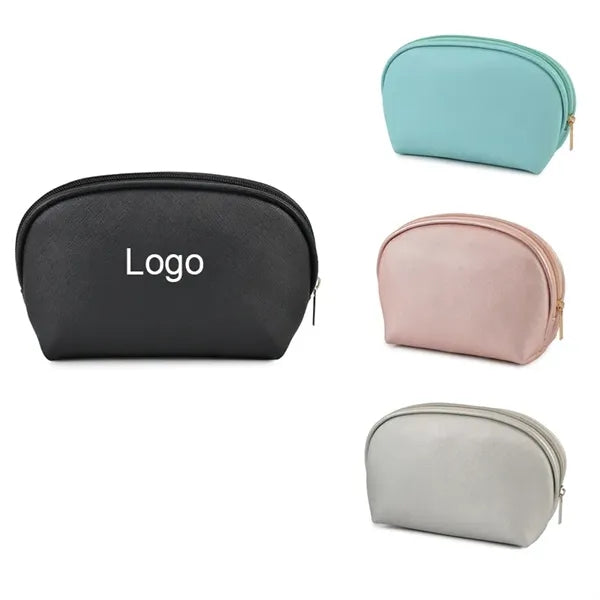 Half Moon Cosmetic Beauty Bag