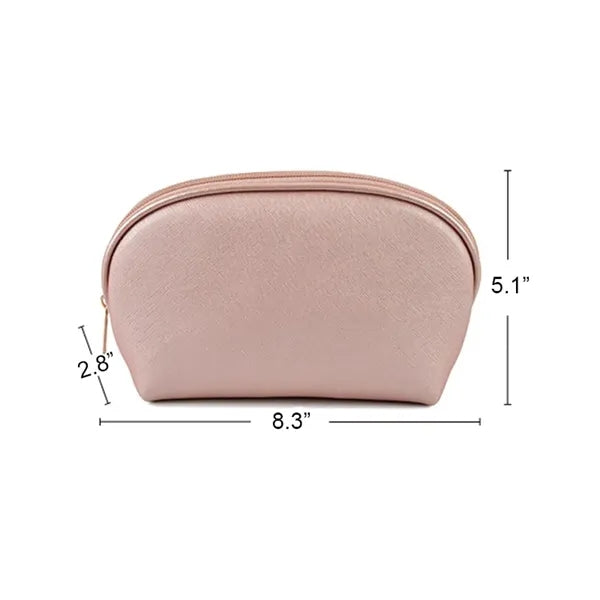 Half Moon Cosmetic Beauty Bag