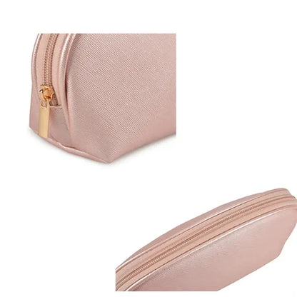 Half Moon Cosmetic Beauty Bag