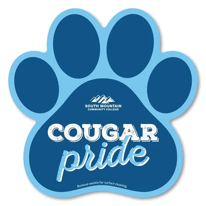 Paw Print Car Magnet 5.75 x 5.75