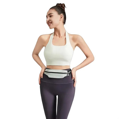 Running Belt Bag Adjustable Waist Shoulder for Travel