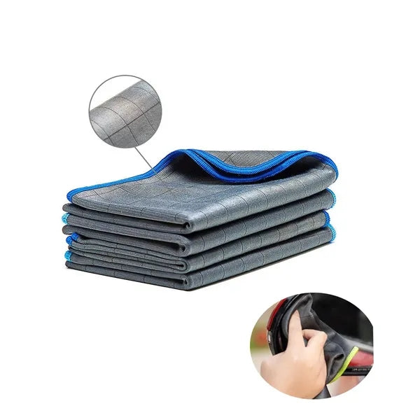 Streak-free Carbon Microfiber Cleaning Towel Cloth