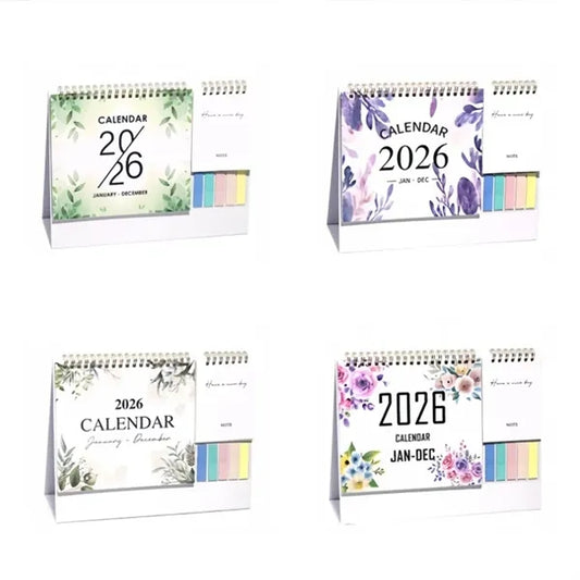 2026 Desktop Small Flip Calendar