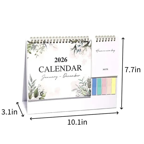 2026 Desktop Small Flip Calendar
