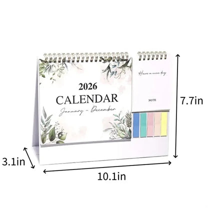 2026 Desktop Small Flip Calendar