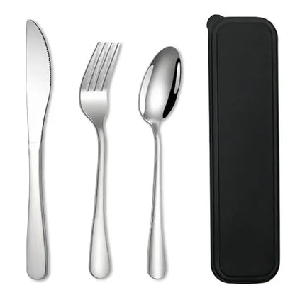 3PCS Portable Utensils Set with Case