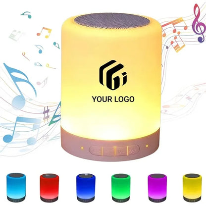 Bedside lamp portable desktop night light Bluetooth speaker