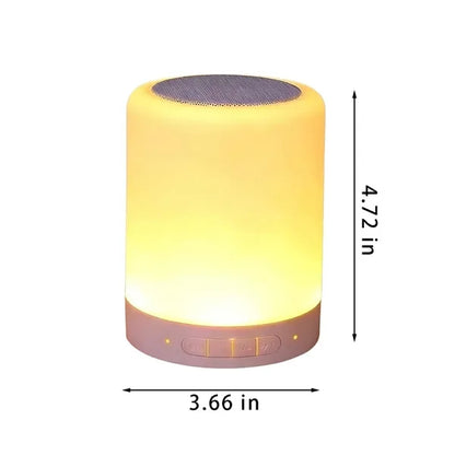 Bedside lamp portable desktop night light Bluetooth speaker