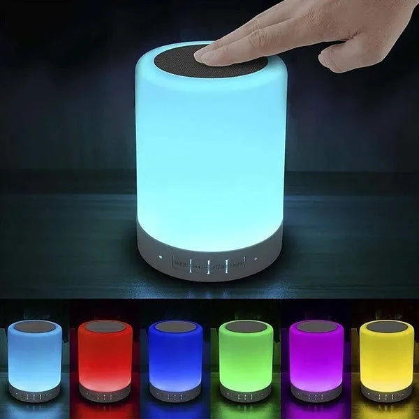 Bedside lamp portable desktop night light Bluetooth speaker