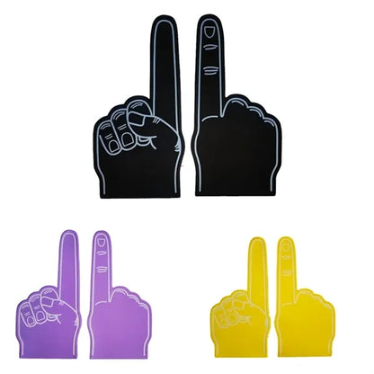 Giant 18" Eva Foam Cheer Hand Mitt Gloves