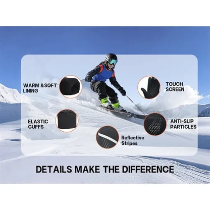 Kids Winter Warm Touchscreen Gloves Anti Slip for Boys Girls