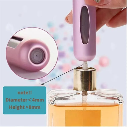 5ml Refillable Perfume Spray Bottles for Outdoor and Traveli