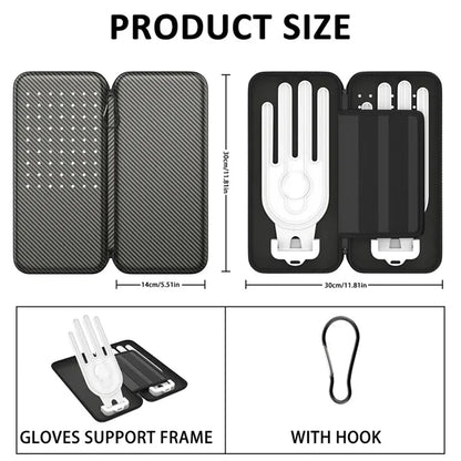 Golf Storage Organizer for Gloves Tees Divot Tool for Golfer