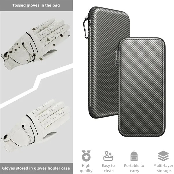 Golf Storage Organizer for Gloves Tees Divot Tool for Golfer