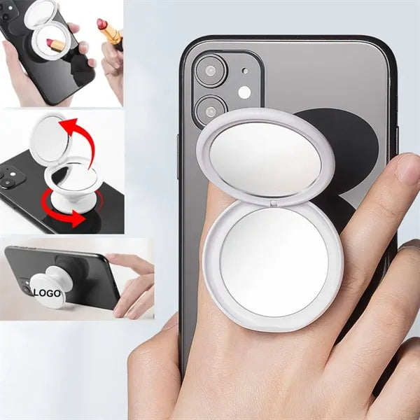 Detachable Grip Mirror Stand for Phones and Tablets