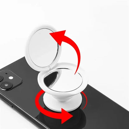 Detachable Grip Mirror Stand for Phones and Tablets