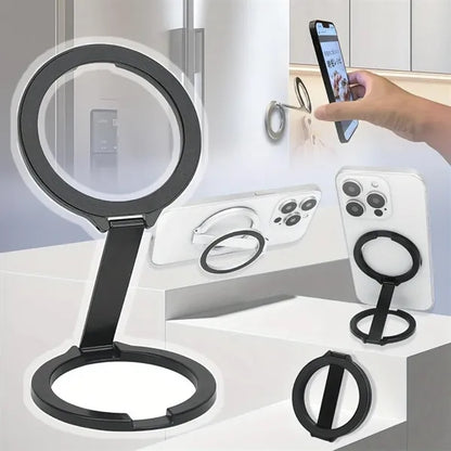 Foldable Double Side MagSafe Smart Phone Ring Holder