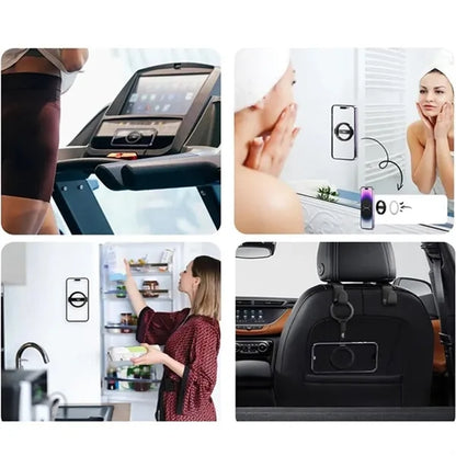 Foldable Double Side MagSafe Smart Phone Ring Holder