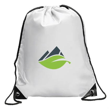 Rush - Solid Color 210-D Polyester Drawstring Bag