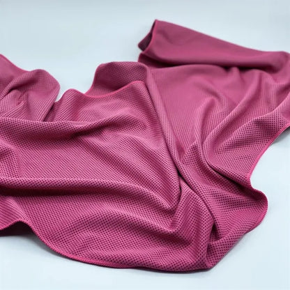 Single Color Screen Print CoolMax Towel