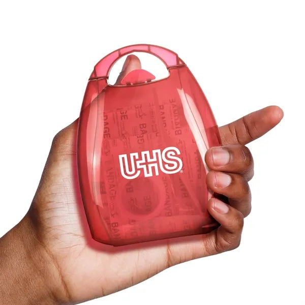 25pc Medium First Aid Kit in Press-Open Case