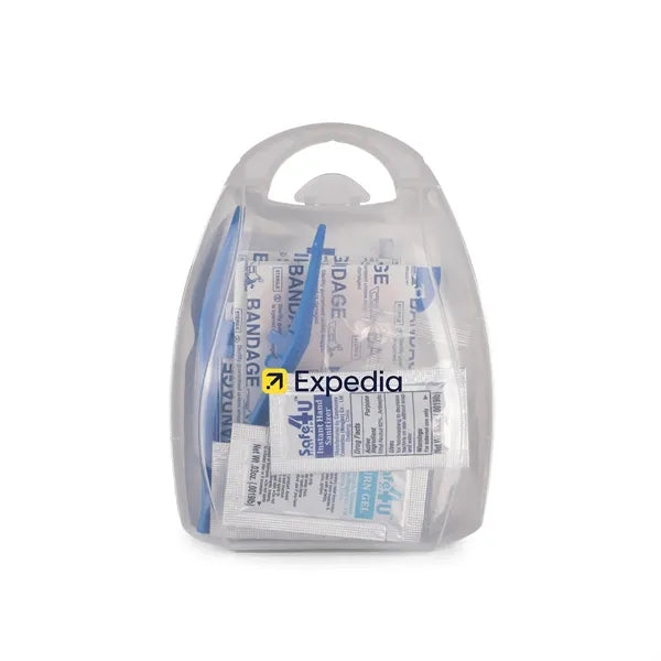 25pc Medium First Aid Kit in Press-Open Case