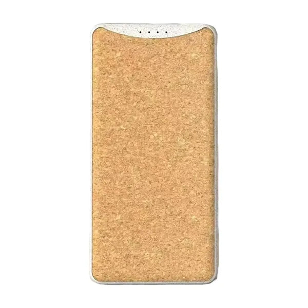 Eco Friendly 10000mAh Power Bank Cork Exterior Portable