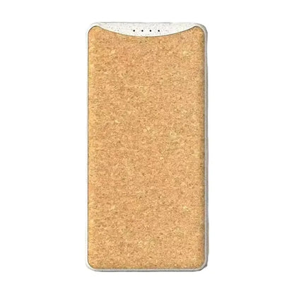 Eco Friendly 10000mAh Power Bank Cork Exterior Portable