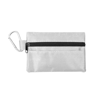 14pc First Aid Kit in Soft Zipper Pouch with Carabiner
