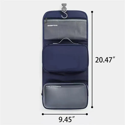 Roll Up Cosmetic Bag Compact Organizer for Travel Daily Use