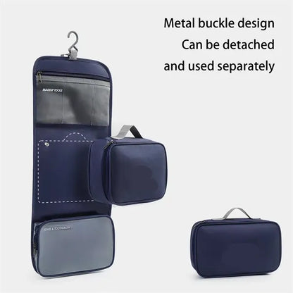 Roll Up Cosmetic Bag Compact Organizer for Travel Daily Use