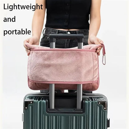 Portable Travel Blanket with Packing Bag Compact Cozy