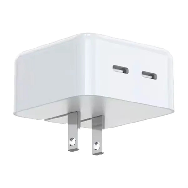 25W Foldable Charger Dual USB Ports Compact and Portable