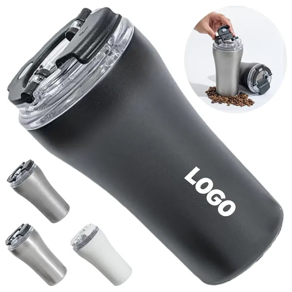 12.85OZ Stylish Insulated Tumbler With Lid Custom Logo
