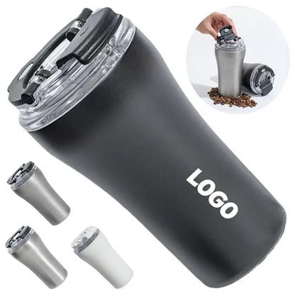 12.85OZ Stylish Insulated Tumbler With Lid Custom Logo