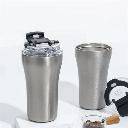12.85OZ Stylish Insulated Tumbler With Lid Custom Logo