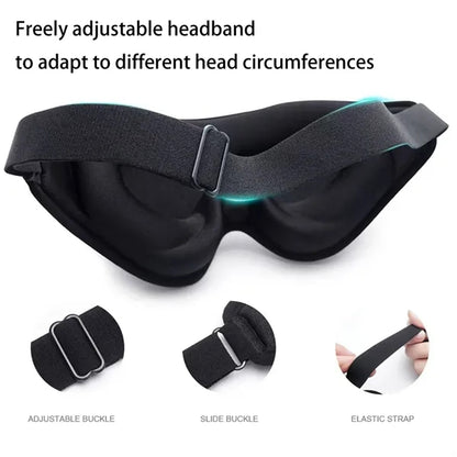 Customizable Sleep Mask Comfortable Travel Everyday Use