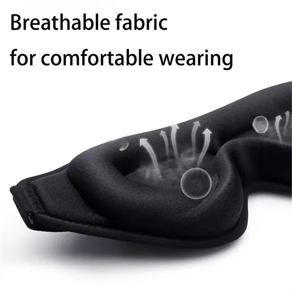 Customizable Sleep Mask Comfortable Travel Everyday Use