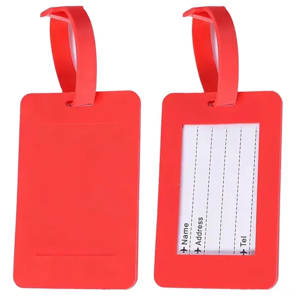 Travel Luggage Tag ID Holder Durable Customizable Logo
