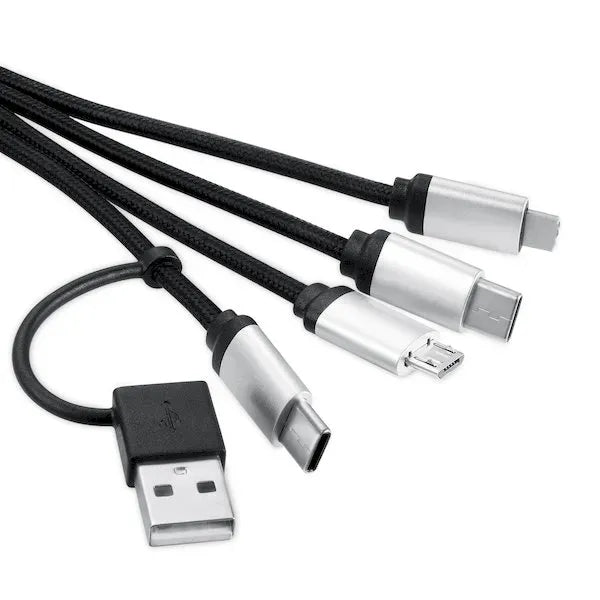 3' Multi-Charging Cable With Watch Dock