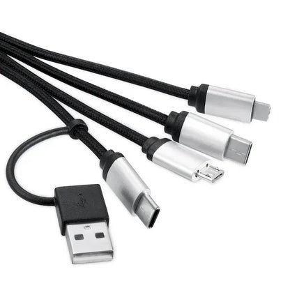 3' Multi-Charging Cable With Watch Dock