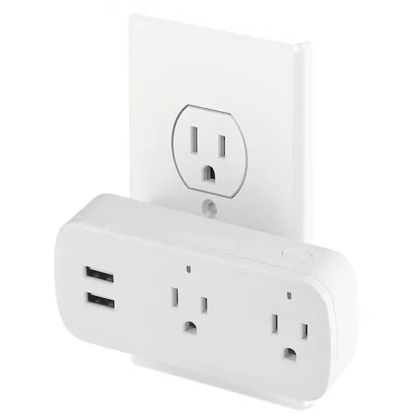 Compact Multi-Outlet Power Strip