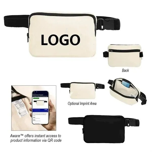 Recycled Cotton Canvas Anywhere Belt Bag