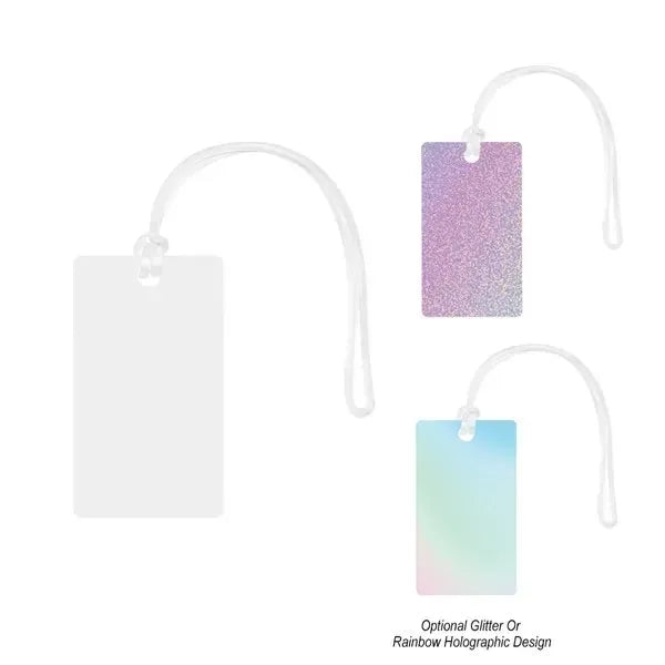 Acrylic Bag Tag - Custom Shape 5"