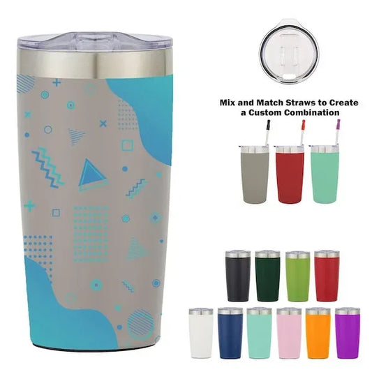20 Oz. Full Laser Two-Tone Himalayan Tumbler