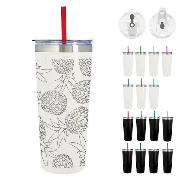 24 Oz. Full Color Colma Basics Tumbler
