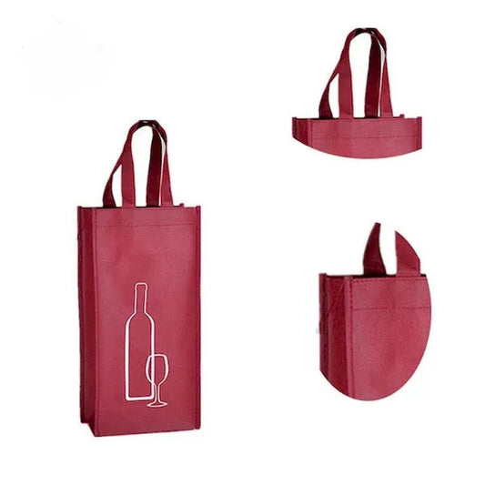Venice rPET Non-Woven Laminated Wine Bag