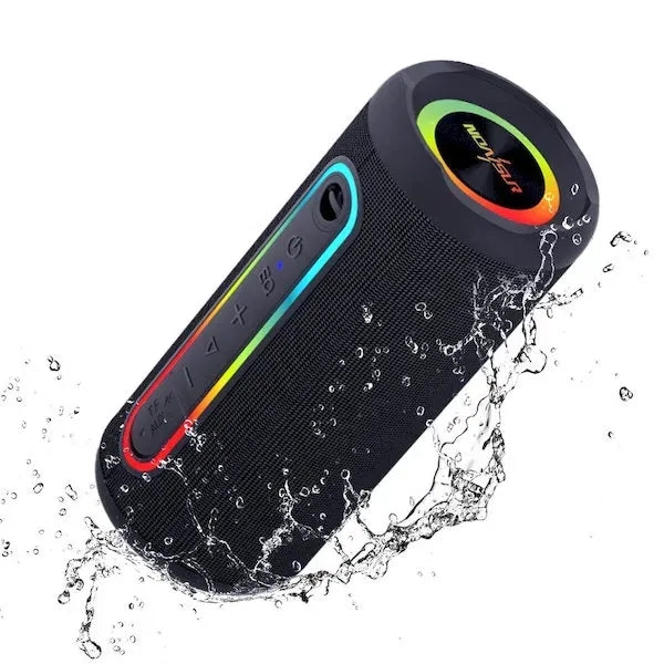 Wireless Barrel Speaker Flashlight